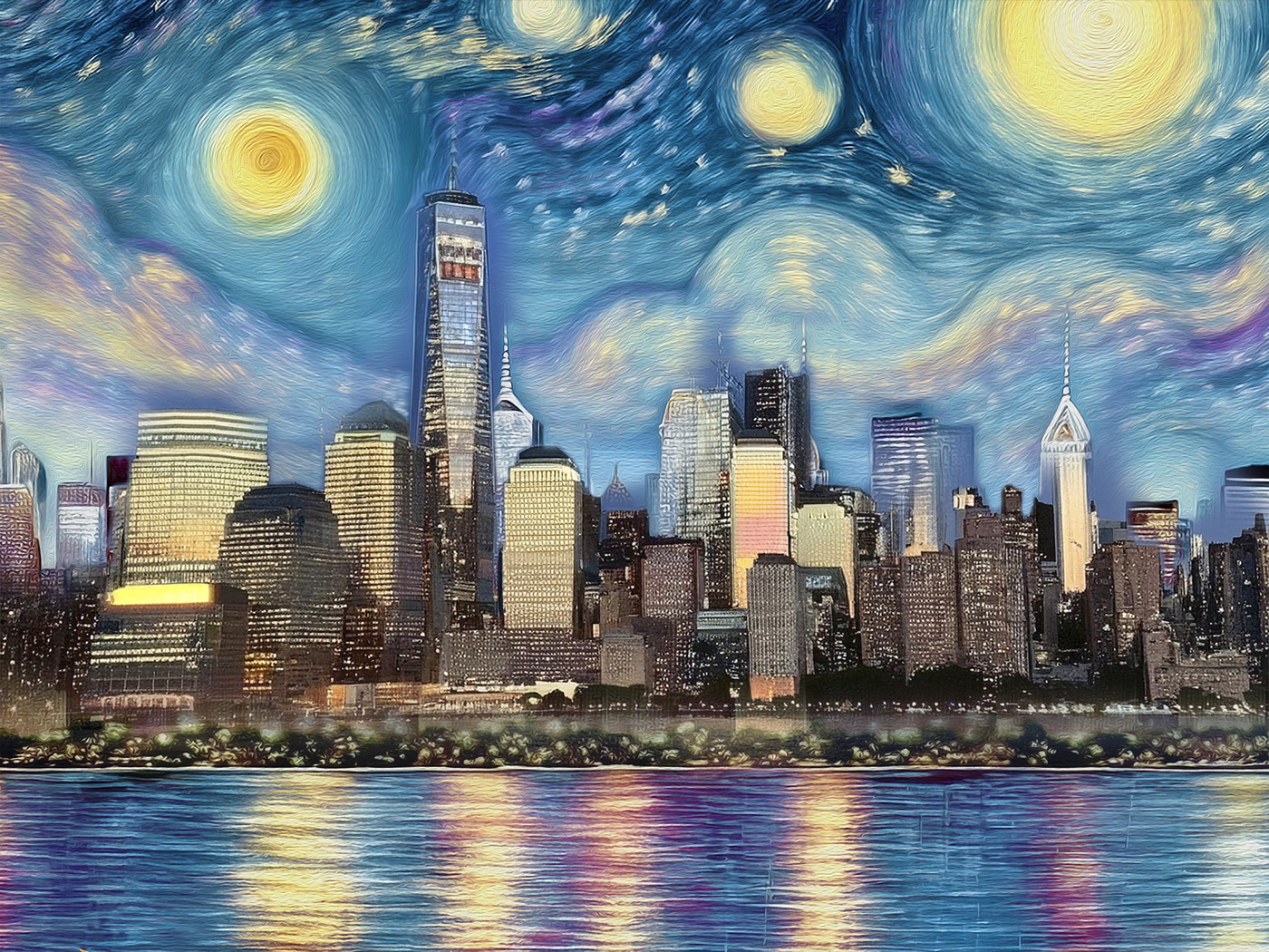 Manhattan Nocturne artwork