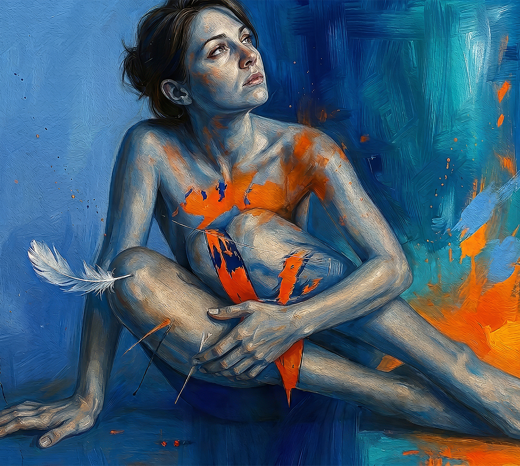 Ember in Blue artwork