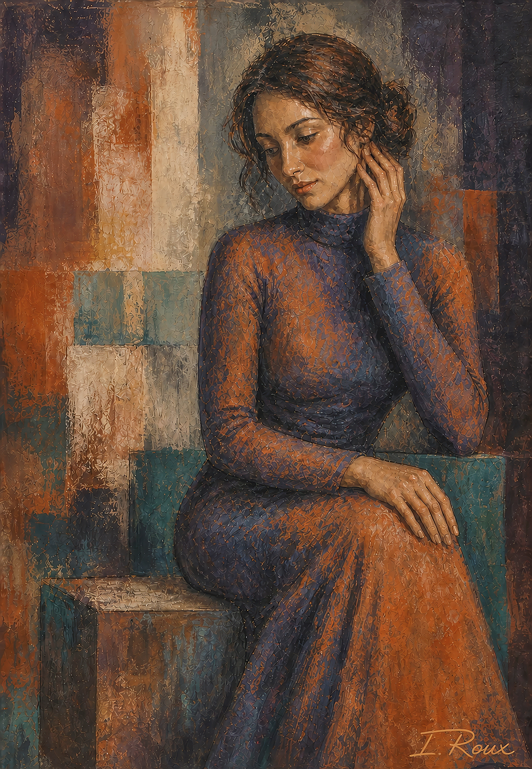 Pensive artwork